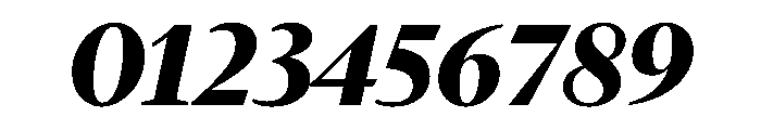 McClatchy Serif Bold Italic Font OTHER CHARS