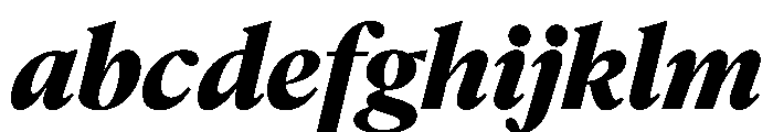 McClatchy Serif Bold Italic FONT