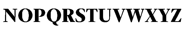 McClatchy Serif Bold Font UPPERCASE