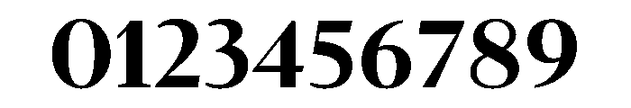 McClatchy Serif Demi Font OTHER CHARS