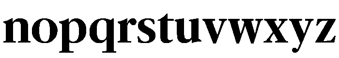 McClatchy Serif Demi Font LOWERCASE