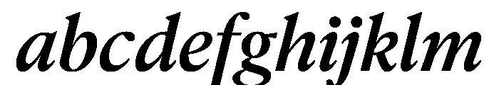 McClatchy Serif Medium Italic FONT