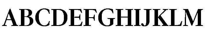 McClatchy Serif Medium Font UPPERCASE