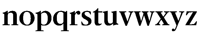 McClatchy Serif Medium Font LOWERCASE