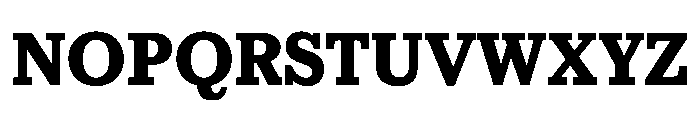 McClatchy Slab Bold Font UPPERCASE