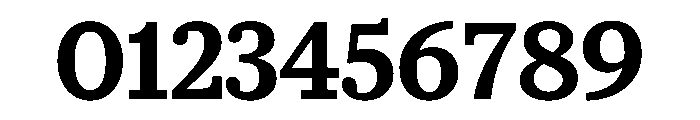 McClatchy Slab Demi Font OTHER CHARS