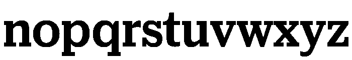 McClatchy Slab Demi Font LOWERCASE