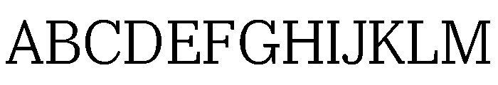 McClatchy Slab Light Font UPPERCASE