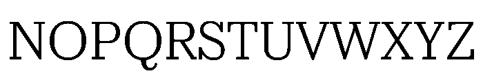 McClatchy Slab Light Font UPPERCASE