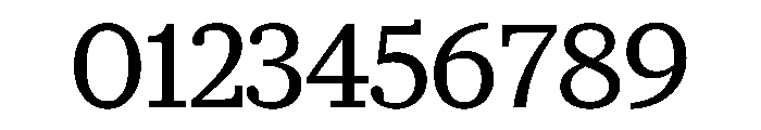 McClatchy Slab Regular Font OTHER CHARS