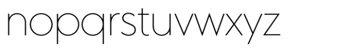 MD Grotesque Thin Font LOWERCASE