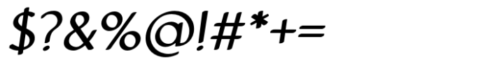 MD Pen Regular Italic Font OTHER CHARS