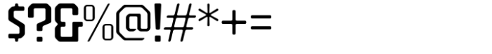 MD-Type Rounded Regular Font OTHER CHARS