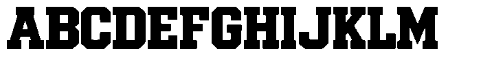 Md Sazzad Font UPPERCASE