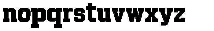 Md Sazzad Font LOWERCASE