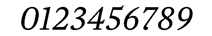 MDLorienVariable Italic Font OTHER CHARS