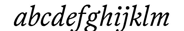 MDLorienVariable Italic FONT