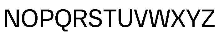 MDUI Regular Font UPPERCASE
