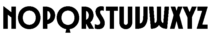 Megascope Variable Bold Font UPPERCASE
