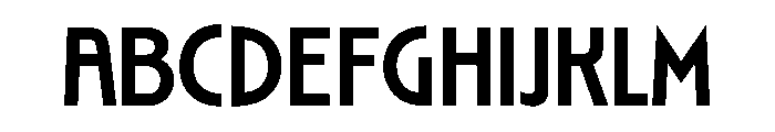 Megascope Variable Medium Font UPPERCASE