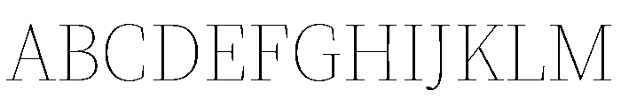 Megumi Extra Light Font UPPERCASE