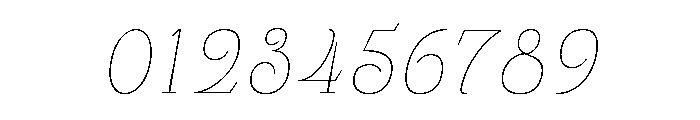 Megumi Italic Font OTHER CHARS