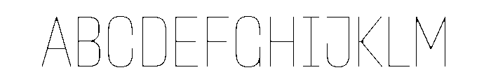 Megumi Light Font UPPERCASE