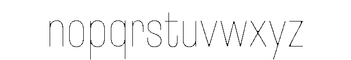 Megumi Light Font LOWERCASE