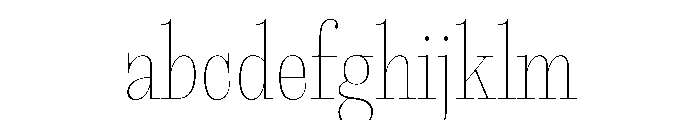Megumi Ultra Light FONT