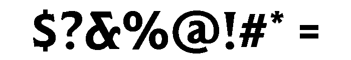 Mendl Serif Variable Bold Font OTHER CHARS