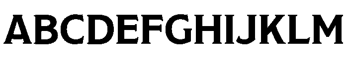 Mendl Serif Variable Bold Font UPPERCASE