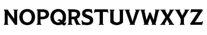 Mendl Serif Variable Bold Font UPPERCASE