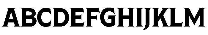 Mendl Serif Variable Regular Font UPPERCASE