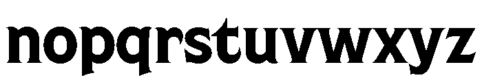 Mendl Serif Variable Regular Font LOWERCASE