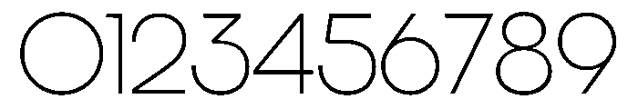 Mercato Variable Extra Light Font OTHER CHARS