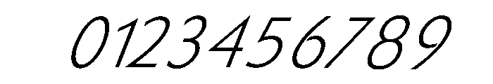 Mercato Variable Italic Font OTHER CHARS