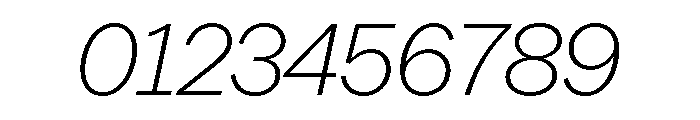 Mercato Variable Light Italic Font OTHER CHARS