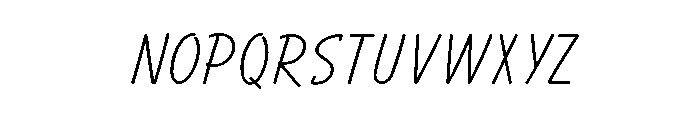 Mercato Variable Light Font LOWERCASE