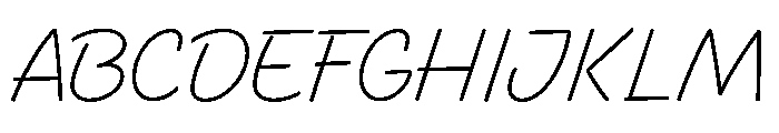 Mercato Variable Regular Font UPPERCASE