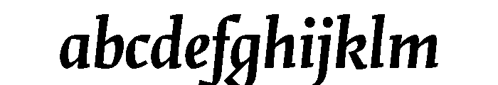 Merwede Bold Italic FONT