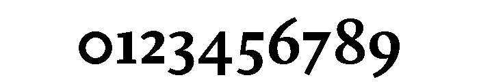 Merwede Bold Font OTHER CHARS