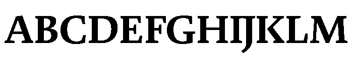 Merwede Bold Font UPPERCASE