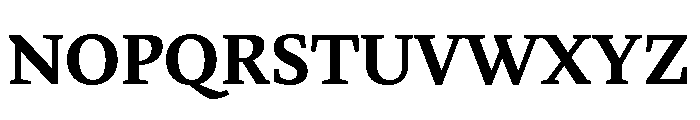 Merwede Bold Font UPPERCASE
