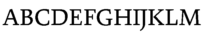 Merwede Regular Font UPPERCASE