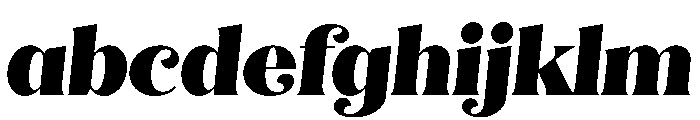 Mezzotint Cf Heavy Italic FONT