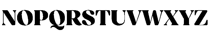 Mezzotint Cf Heavy Font UPPERCASE