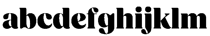 Mezzotint Cf Heavy FONT