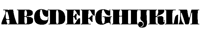 Mezzotint Cf Semibold Font UPPERCASE