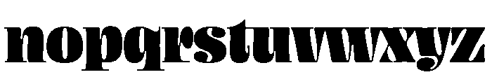 Mezzotint Cf Semibold Font LOWERCASE