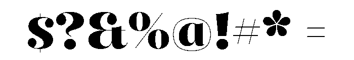 Mezzotint Cf Thin Font OTHER CHARS